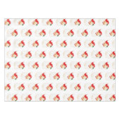 Mid Century Kerstman Kerstvakantie Tafelkleed (Voorkant (Horizontaal))