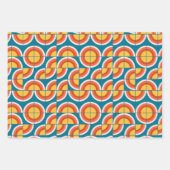 Mid-Century mod-cirkels Inpakpapier Vel (Voorkant 2)