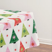 Mid-Century Mod Kerstmis Tablecloth Tafelkleed (Voorbeeld)