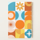 Mid Century Mod Shapes Planner (Achterkant)