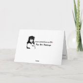 'Mid Century Mod Tropical Tiki Lounge' schilderij  Kaart (Achterkant)