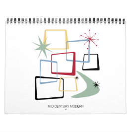 Mid Century Modern #3 Originele Retro Art Kalender