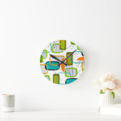 Mid-Century Modern Abstract #57 Ronde Klok (Huis)