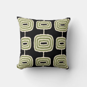 Mid Century Modern Abstract Patroon Kussen
