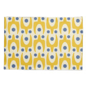 Mid Century Modern Abstract Patroon Kussensloop (Achterkant-Links)