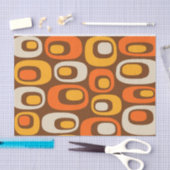 Mid-Century modern Abstract patroon Tissuepapier (Craft)