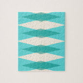 Mid Century Modern Argyle Puzzle Legpuzzel (Verticaal)