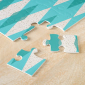 Mid Century Modern Argyle Puzzle Legpuzzel (Zijkant)