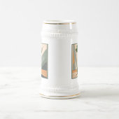 Mid Century Modern Art Shamrock Martini Sláinte!  Bierpul (Center)