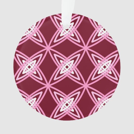 Mid Century Modern Atomic Print - Vin Bourgogne (devant)