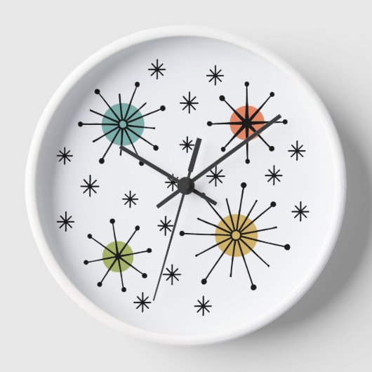 Mid Century Modern Atomic Starburst Pattern (Voorkant)