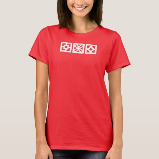 Mid Century Modern Breeze Blocks Shirt (Voorkant)