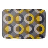 Mid-Century Modern Bronze Mustard Thunder Badmat (Voorkant)