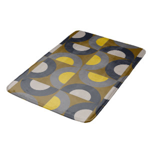 Mid-Century Modern Bronze Mustard Thunder Badmat