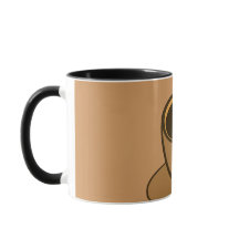 Mid Century Modern Bruin Gezellige Koffie Cup