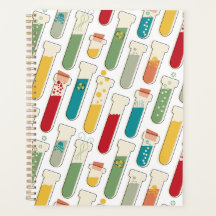 Mid Century Modern Chemistry Test Tube Stripe