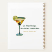 Mid Century Modern Color Block Martini Art (Dos)