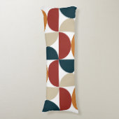 Mid-Century Modern Copper Firefly Lichaamskussen (Voorkant Verticaal)