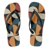 Mid-Century Modern Copper Firefly Teenslippers (Voetbed)