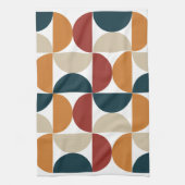 Mid-Century Modern Copper Firefly Theedoek (Verticaal)