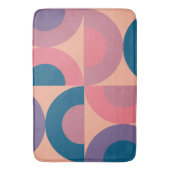 Mid-Century Modern Coral Zee Badmat (Voorkant Verticaal)