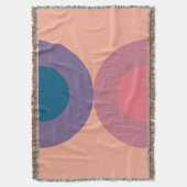 Mid-Century Modern Coral Zee Deken (Voorkant Verticaal)