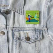 Mid Century Modern Couple Button (In situ)