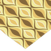 Mid-Century Modern Diamonds, Mustard Gold Korte Tafelloper (Hoek)