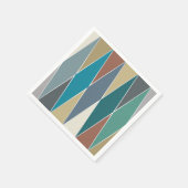 Mid Century Modern Diamonds Servet (Hoek)