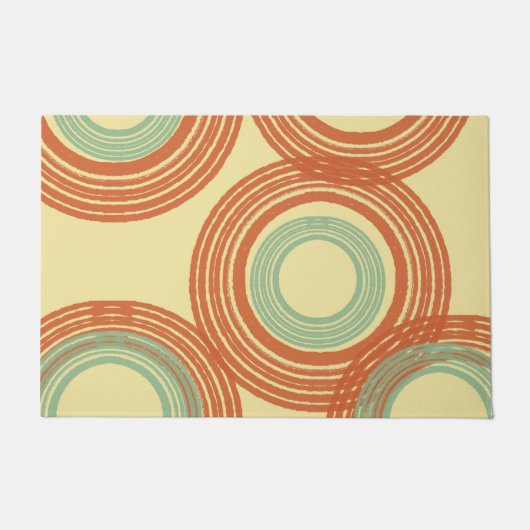 Mid Century Modern Doormat Deurmat (Voorkant)