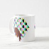 Mid Century Modern Eagle Koffiemok (Voorkant links)