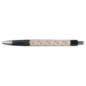 Mid-Century Modern Floral Pattern Pen (Voorkant)