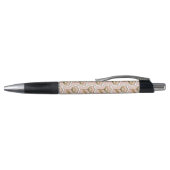 Mid-Century Modern Floral Pattern Pen (Bovenkant)