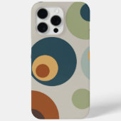 Mid Century Modern Fun Circles Case-Mate iPhone Case (Achterkant)
