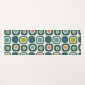 Mid Century Modern Garden Path Pattern Yogamat (Achterkant (horizontaal))