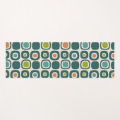 Mid Century Modern Garden Path Pattern Yogamat (Voorkant (horizontaal))