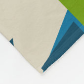 Mid-Century Modern geïnspireerde rugzak voor griek Fleece Deken (Hoek)