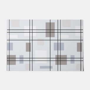 Mid Century Modern Geometric 16 Deurmat