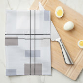 Mid Century Modern Geometric 16 Theedoek (Quarter Fold)