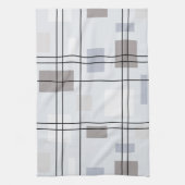 Mid Century Modern Geometric 16 Theedoek (Verticaal)