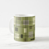 Mid Century Modern Geometric 18 Koffiemok (Voorkant links)