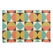 Mid Century Modern Geometric Design Kussensloop (Voorkant-Rechts)