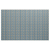 Mid-Century Modern Geometric Funky Circle Pattern Stof (Yard (91,4 cm))