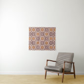 Mid-Century Modern Geometrisch Patroon – Retro Abs Wandkleed (In Situ (horizontaal))