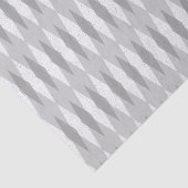 Mid Century Modern Grey Argyle-weefselpapier Tissuepapier (Detail)