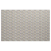 Mid-Century Modern Grid Pattern Stof (Fat Quarter)