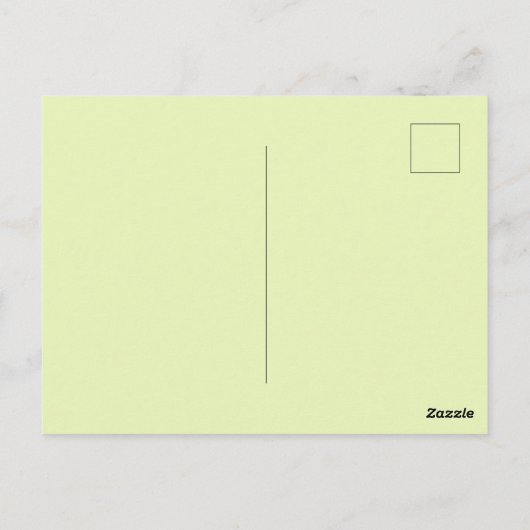 Mid Century Modern Illustratie Winter Briefkaart (Achterkant)