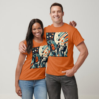 Mid Century Modern Jazz Age Trio T-shirt