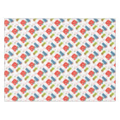 Mid Century Modern Kerstmis, aanwezig en snoepriet Tafelkleed (Voorkant (Horizontaal))