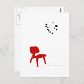 Mid Century Modern Love Briefkaart (Voorkant / Achterkant)